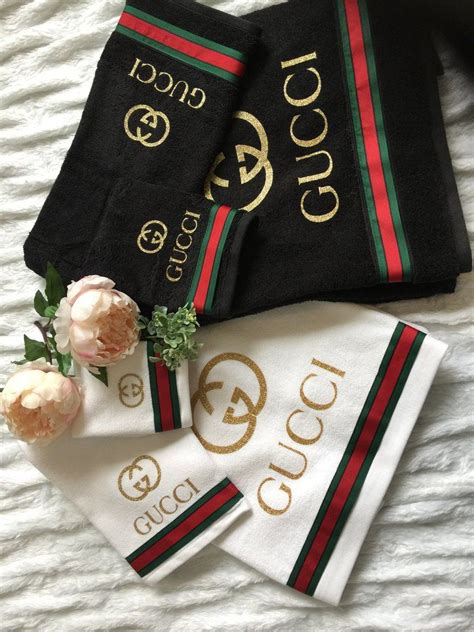 gucci bamboo soap|gucci bath towels and rugs.